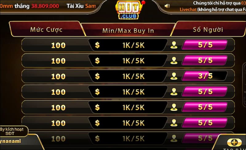 Liêng Hit Club: Hướng dẫn một vài thủ thuật cho tân thủ 2 Luật chơi bài Liêng