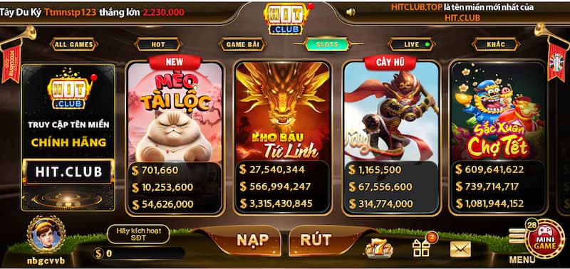 Rút tiền Hit Club: 3 bước nhanh chóng và an toàn 4 Rút tiền Hit Club nhanh chóng