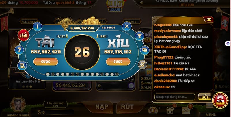 Tài xỉu Hit Club: Thiên đường giải trí cá cược số 1 3 Ưu điểm của trò chơi tài xỉu tại đây