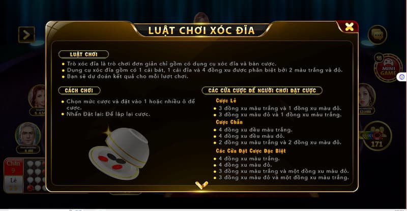 Xóc đĩa Hit Club: Bí kíp chơi bất bại cực hay 2025 2 Một số thuật ngữ khi chơi